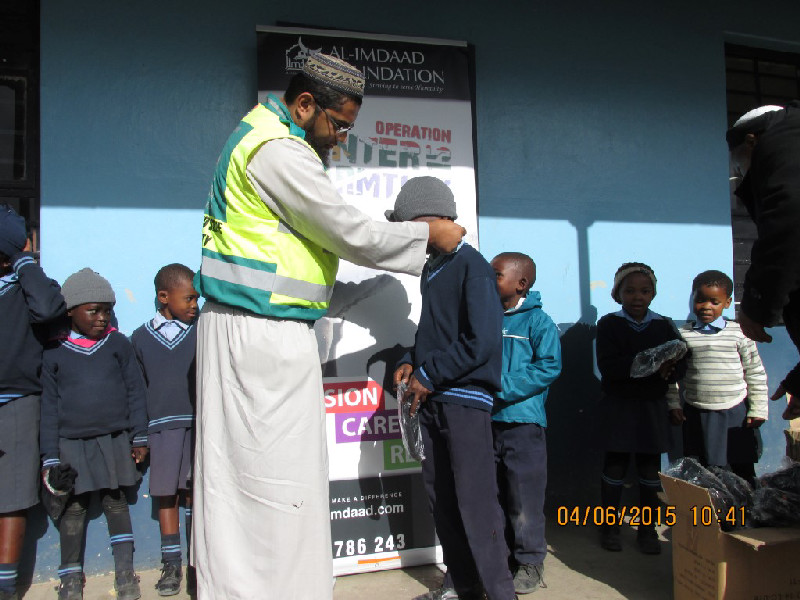 OWW 2015 Launch & Blanket Distribution at Deepdale Primary